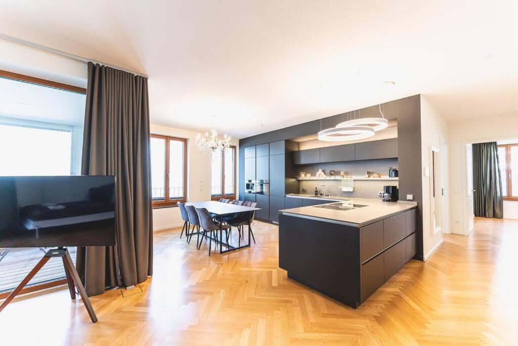 Tip! Erstklassiges 120 Qm Apartment Am Neumarkt ドレスデン エクステリア 写真